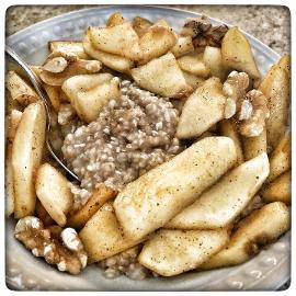 Gluten free buckwheat porridge